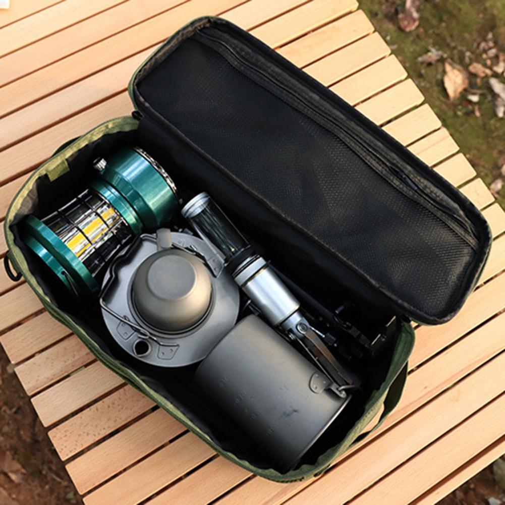 Camping Cooking Organizer - Camping-Werkzeugtasche, reißfeste Werkzeugtasche, Camping-Kochgeschirr-Organizer, wasserdichte Tasche,