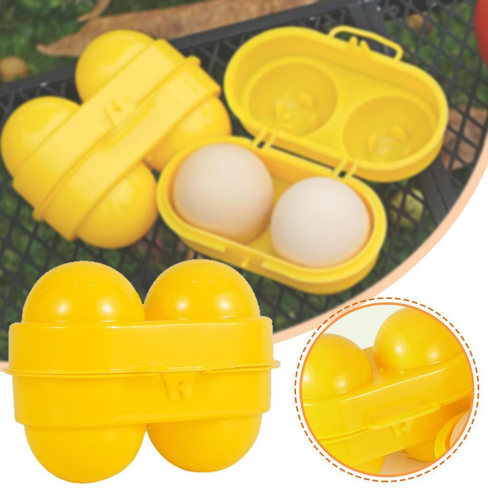 Camping Cooking Container - 2 Gitter Ei Aufbewahrung sbox Behälter