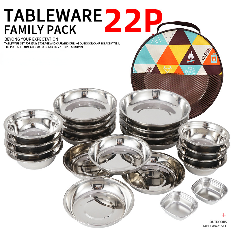 Camping Cooking Dining Set - Outdoor Camping Kochen Tragbare Esszimmer Platte
