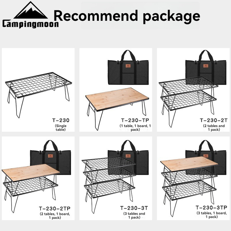 CAMPINGMOON T230 Mehrzweck-Eis – Camping Cooking Table Bewertung und Preis