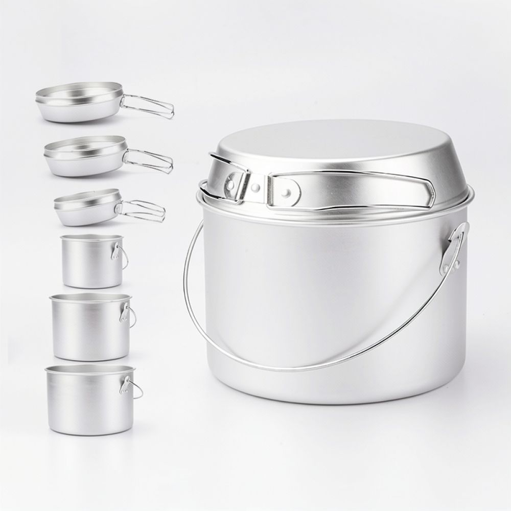 Outdoor-Picknick-Kochgeschirr  – Camping Cooking Dining Set Bewertung und Preis