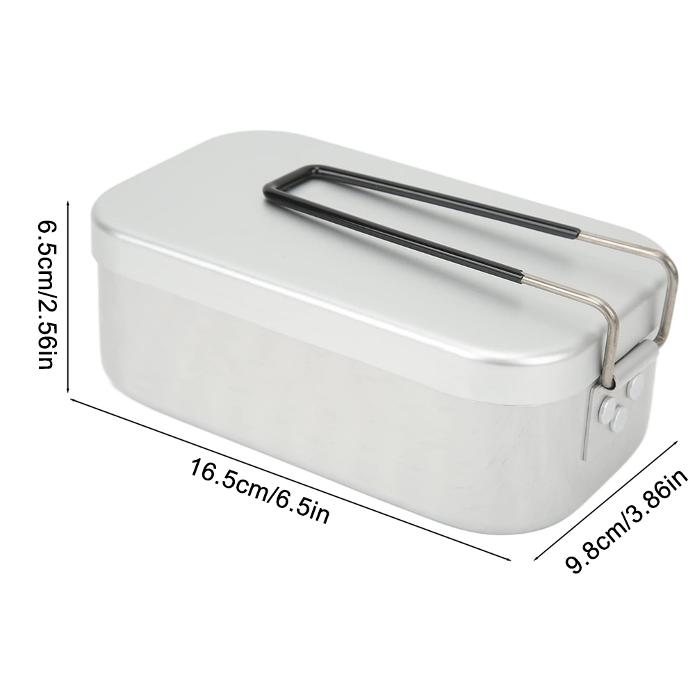 800ML Aluminium Mittagessen Bo – Camping Cooking Container Bewertung und Preis